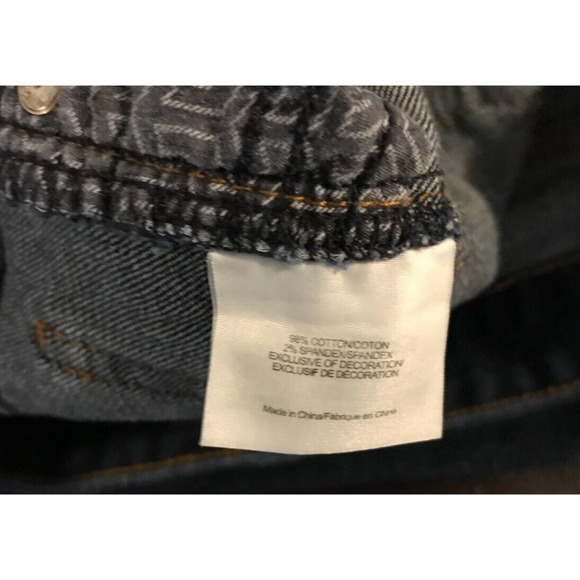 TORY BURCH Women Blue Solid Super Skinny Dark Wash Denim 5-Pocket Jeans - 27 - Picture 5 of 10